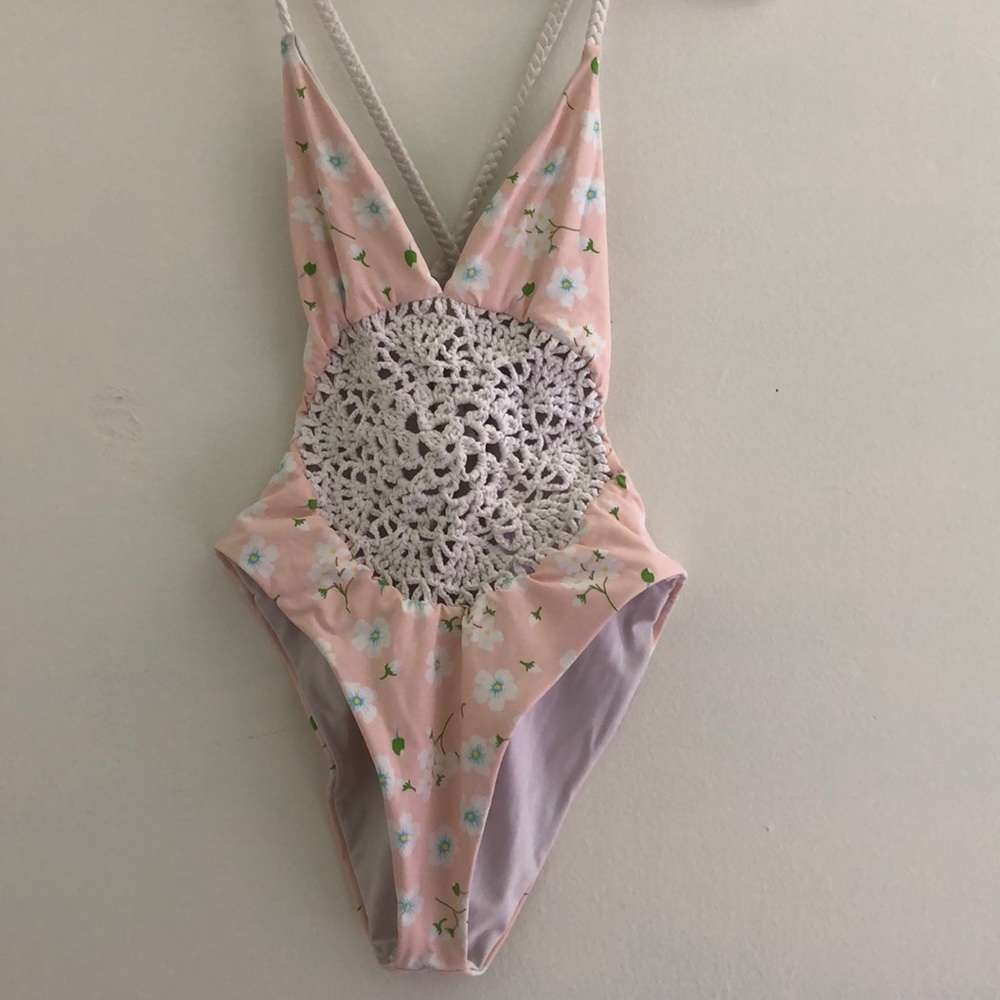 Frankie’s bikini poppy one piece